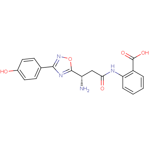 Chemical structure of BindingDB Monomer ID 50342522