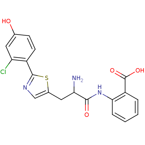 Chemical structure of BindingDB Monomer ID 50342532