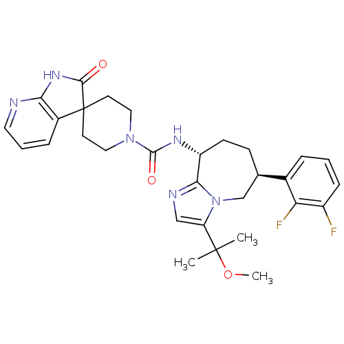 Chemical structure of BindingDB Monomer ID 50342629