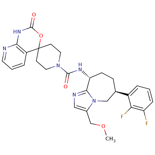 Chemical structure of BindingDB Monomer ID 50342633