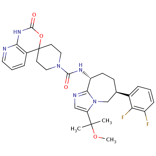 Chemical structure of BindingDB Monomer ID 50342634