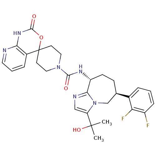 Chemical structure of BindingDB Monomer ID 50342635