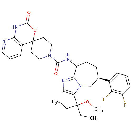 Chemical structure of BindingDB Monomer ID 50342638
