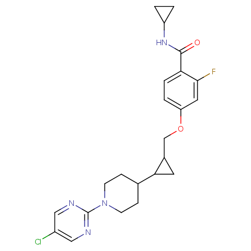 Chemical structure of BindingDB Monomer ID 50342696