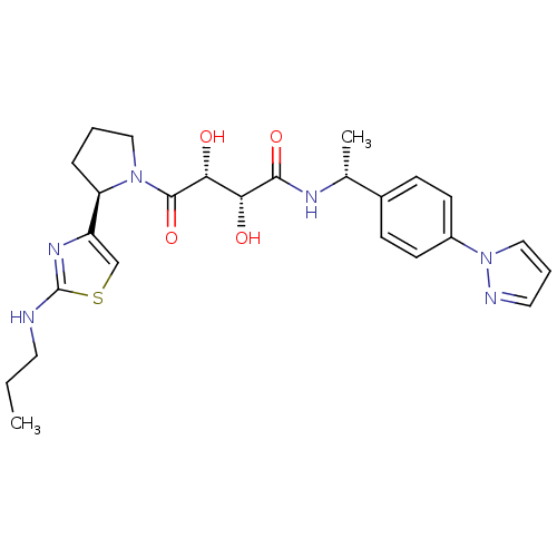 Chemical structure of BindingDB Monomer ID 50342943