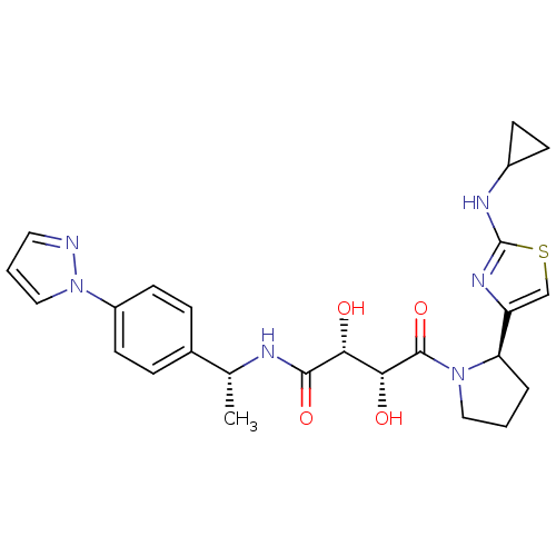 Chemical structure of BindingDB Monomer ID 50342945