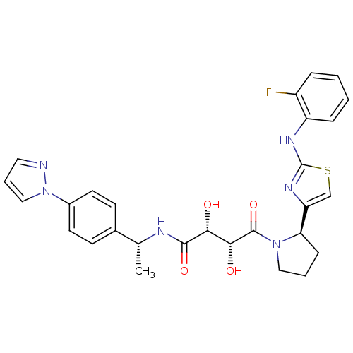 Chemical structure of BindingDB Monomer ID 50342947
