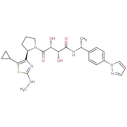 Chemical structure of BindingDB Monomer ID 50342950