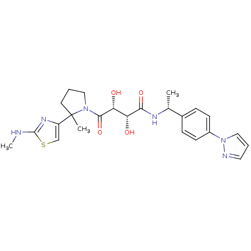 Chemical structure of BindingDB Monomer ID 50342954