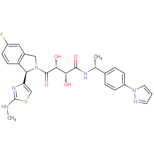 Chemical structure of BindingDB Monomer ID 50342961