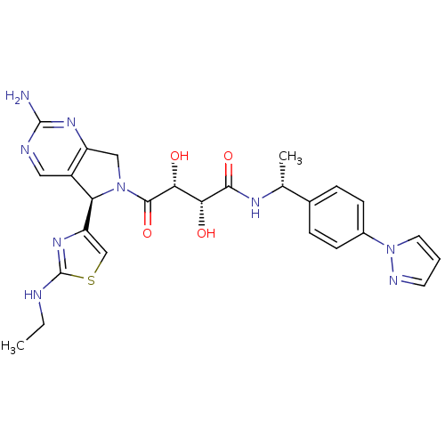 Chemical structure of BindingDB Monomer ID 50342962