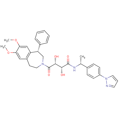 Chemical structure of BindingDB Monomer ID 50342964