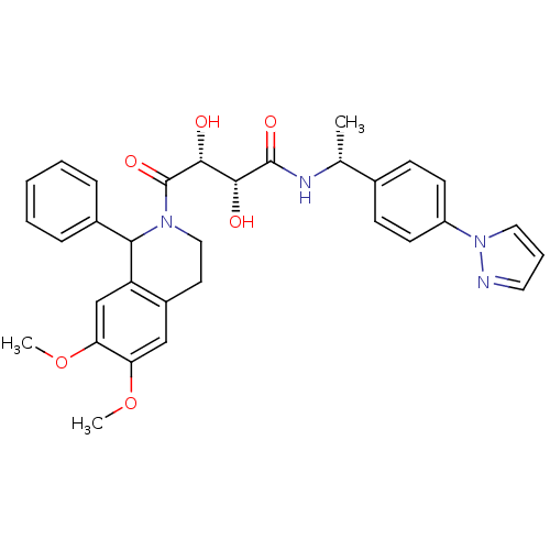 Chemical structure of BindingDB Monomer ID 50342966