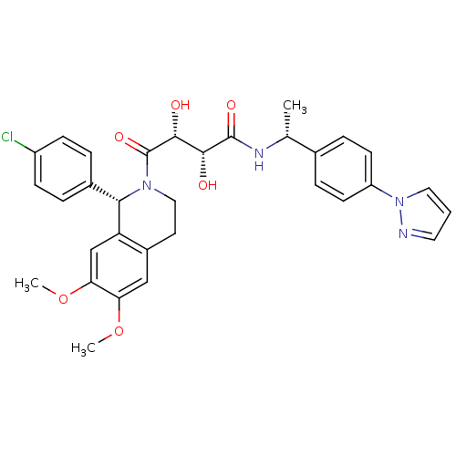 Chemical structure of BindingDB Monomer ID 50342968