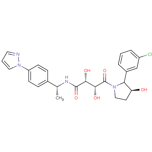 Chemical structure of BindingDB Monomer ID 50342971