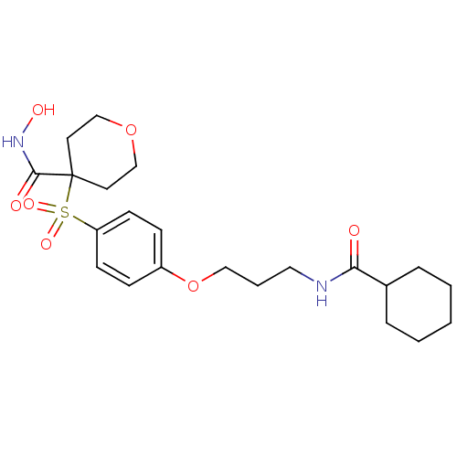Chemical structure of BindingDB Monomer ID 50343056