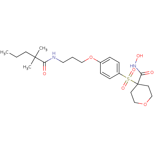 Chemical structure of BindingDB Monomer ID 50343057