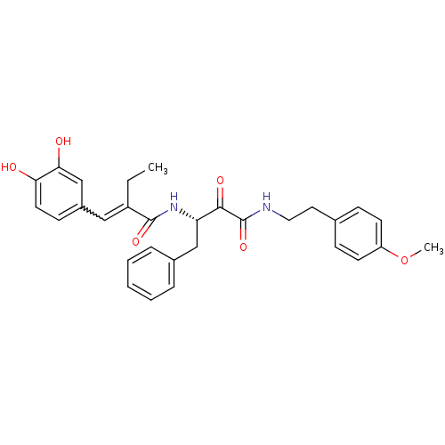 Chemical structure of BindingDB Monomer ID 50343069