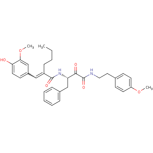Chemical structure of BindingDB Monomer ID 50343075