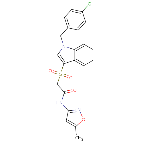 Chemical structure of BindingDB Monomer ID 50343162