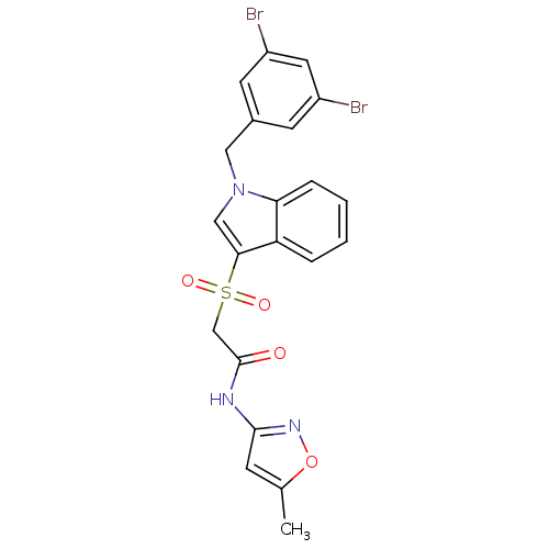 Chemical structure of BindingDB Monomer ID 50343167