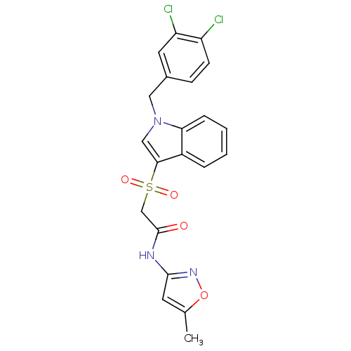 Chemical structure of BindingDB Monomer ID 50343168