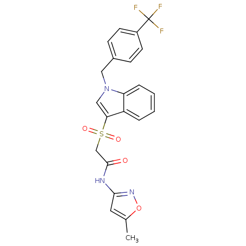 Chemical structure of BindingDB Monomer ID 50343169