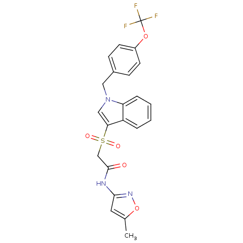 Chemical structure of BindingDB Monomer ID 50343170