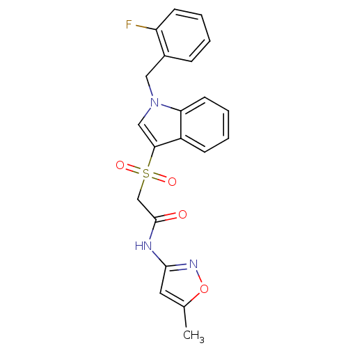 Chemical structure of BindingDB Monomer ID 50343171