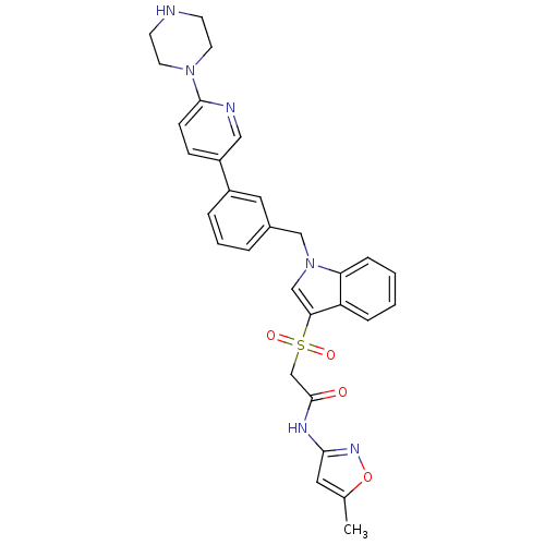 Chemical structure of BindingDB Monomer ID 50343179