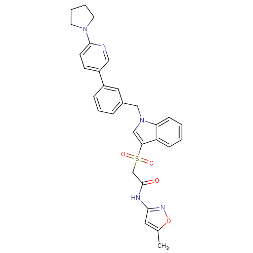Chemical structure of BindingDB Monomer ID 50343180
