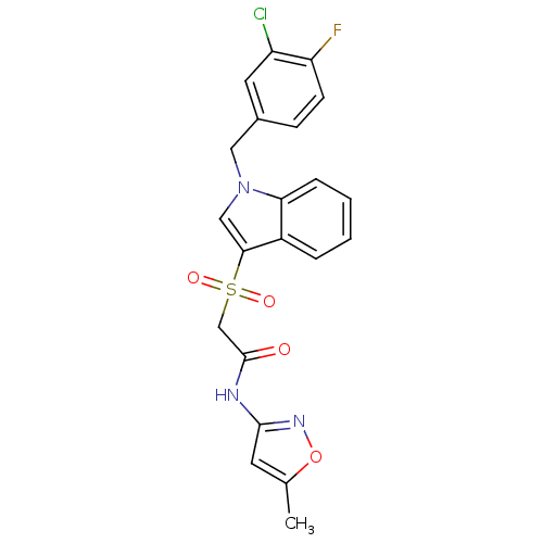 Chemical structure of BindingDB Monomer ID 50343183