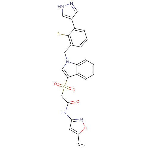 Chemical structure of BindingDB Monomer ID 50343185
