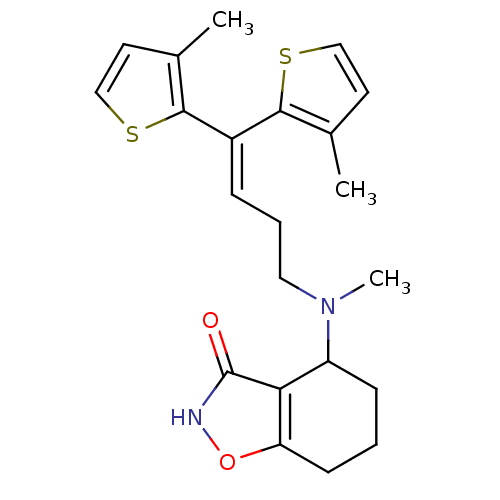 Chemical structure of BindingDB Monomer ID 50343258