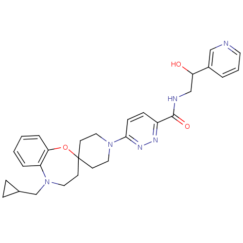 Chemical structure of BindingDB Monomer ID 50343293