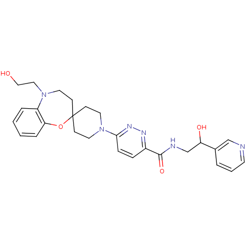 Chemical structure of BindingDB Monomer ID 50343294
