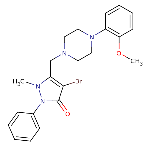 Chemical structure of BindingDB Monomer ID 50343296