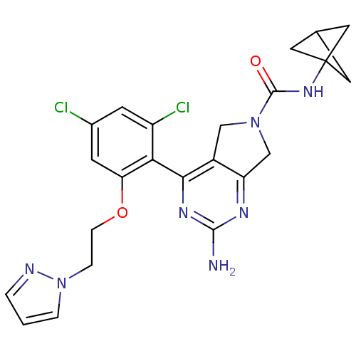 Chemical structure of BindingDB Monomer ID 50343354