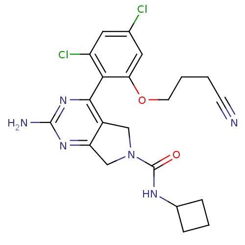Chemical structure of BindingDB Monomer ID 50343374