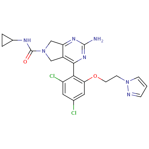 Chemical structure of BindingDB Monomer ID 50343384