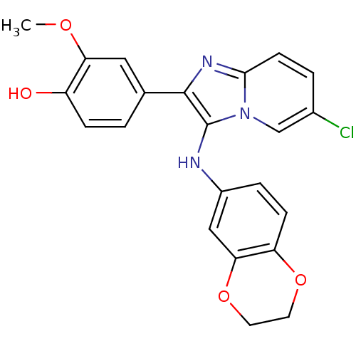 Chemical structure of BindingDB Monomer ID 50343392