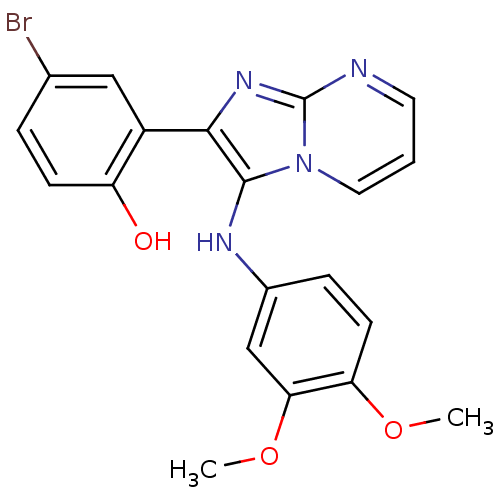 Chemical structure of BindingDB Monomer ID 50343404