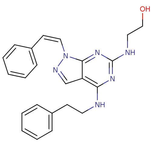 Chemical structure of BindingDB Monomer ID 50343421