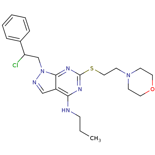 Chemical structure of BindingDB Monomer ID 50343426