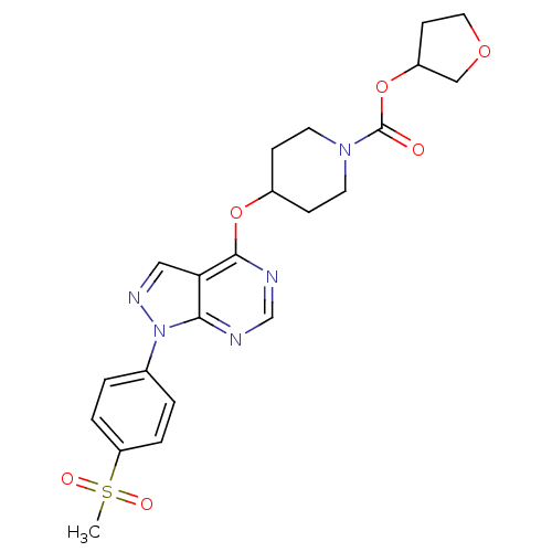 Chemical structure of BindingDB Monomer ID 50343438