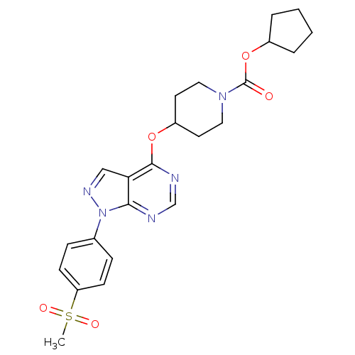 Chemical structure of BindingDB Monomer ID 50343459