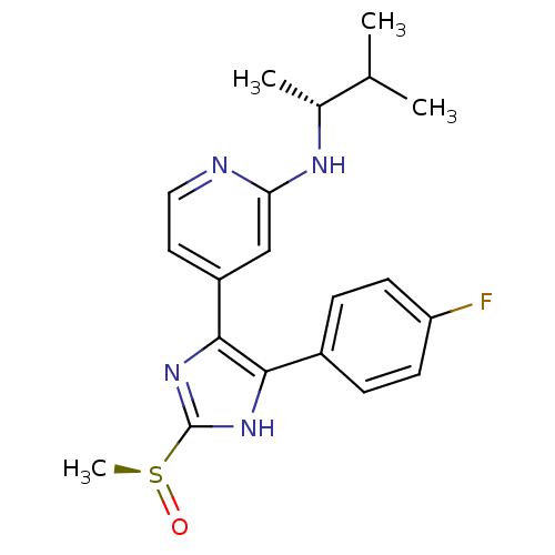 Chemical structure of BindingDB Monomer ID 50343482