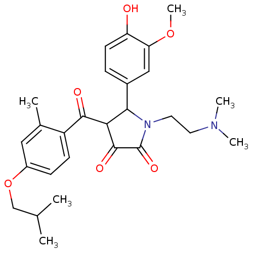 Chemical structure of BindingDB Monomer ID 50343552