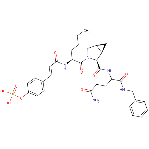 Chemical structure of BindingDB Monomer ID 50343633