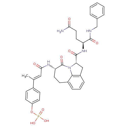 Chemical structure of BindingDB Monomer ID 50343635